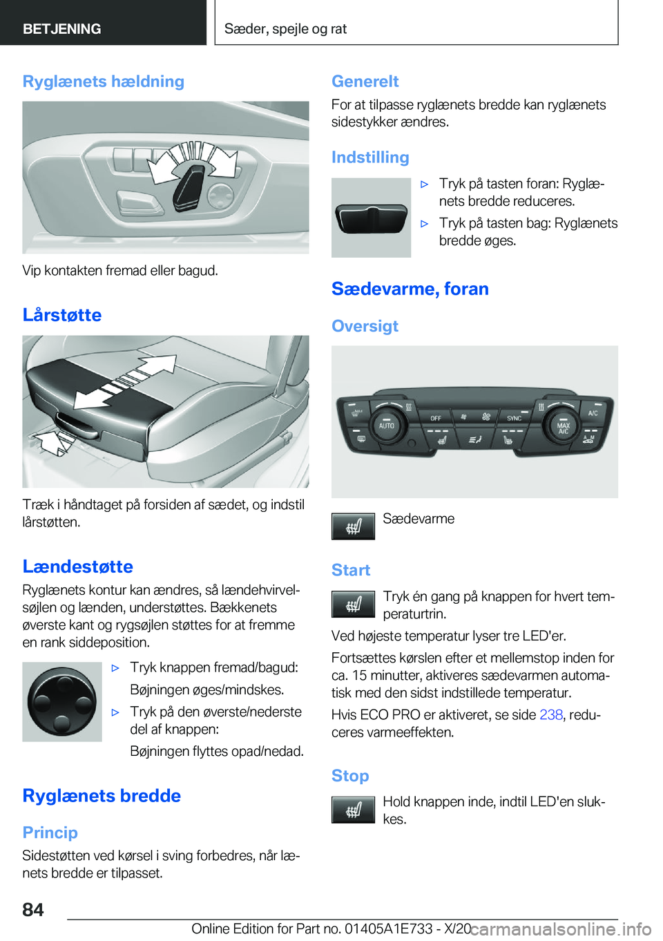 BMW X2 2021  InstruktionsbØger (in Danish) �R�y�g�l�æ�n�e�t�s��h�æ�l�d�n�i�n�g
�V�i�p��k�o�n�t�a�k�t�e�n��f�r�e�m�a�d��e�l�l�e�r��b�a�g�u�d�.�L�å�r�s�t�