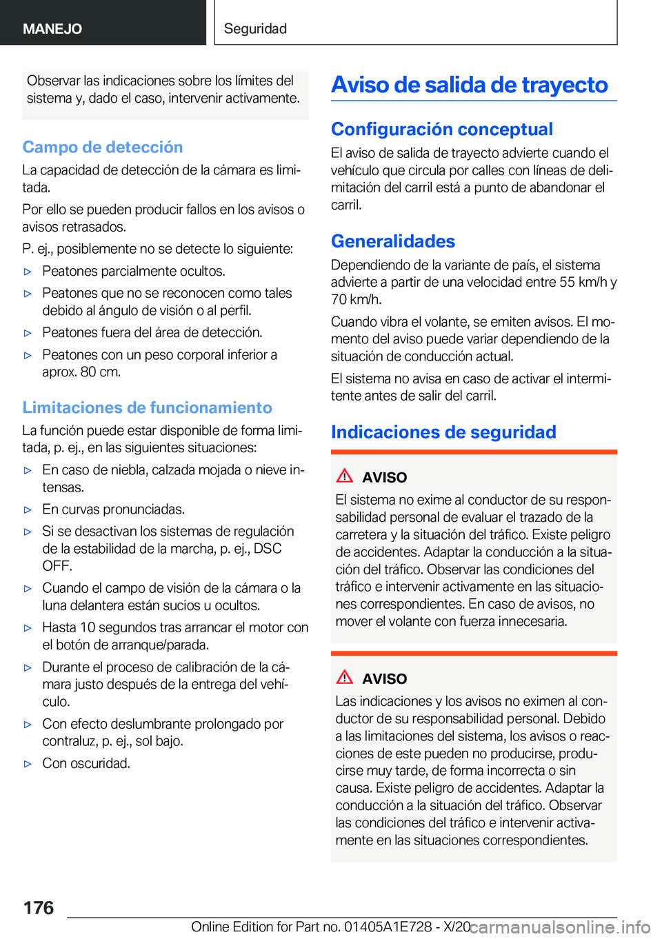 BMW X2 2021  Manuales de Empleo (in Spanish) �O�b�s�e�r�v�a�r��l�a�s��i�n�d�i�c�a�c�i�o�n�e�s��s�o�b�r�e��l�o�s��l�