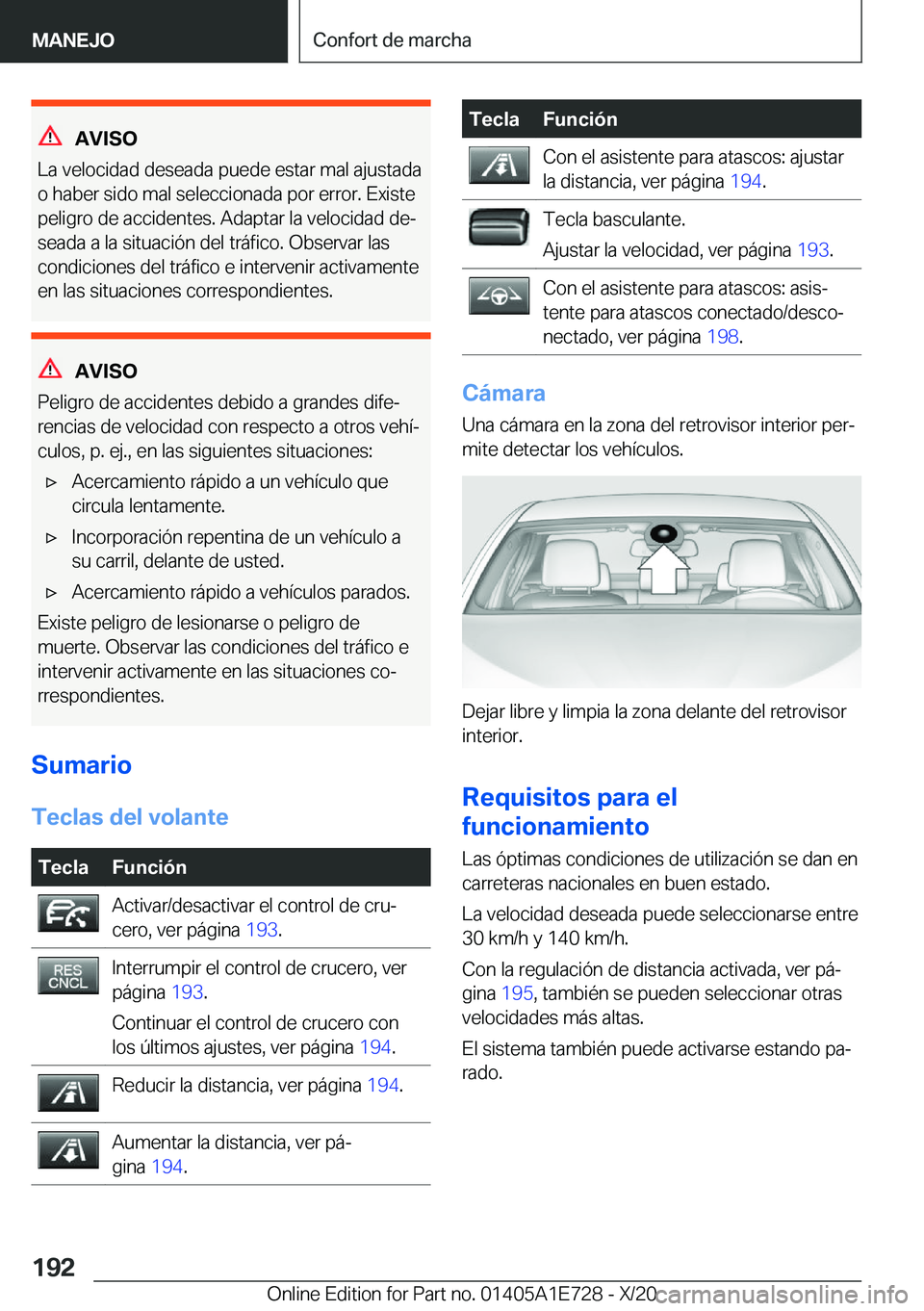 BMW X2 2021  Manuales de Empleo (in Spanish) �A�V�I�S�O
�L�a��v�e�l�o�c�i�d�a�d��d�e�s�e�a�d�a��p�u�e�d�e��e�s�t�a�r��m�a�l��a�j�u�s�t�a�d�a
�o��h�a�b�e�r��s�i�d�o��m�a�l��s�e�l�e�c�c�i�o�n�a�d�a��p�o�r��e�r�r�o�r�.��E�x�i�s�t�e �p�