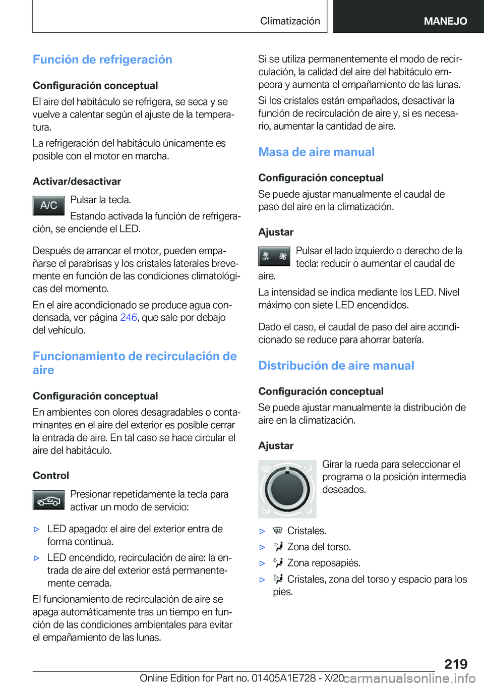 BMW X2 2021  Manuales de Empleo (in Spanish) �F�u�n�c�i�