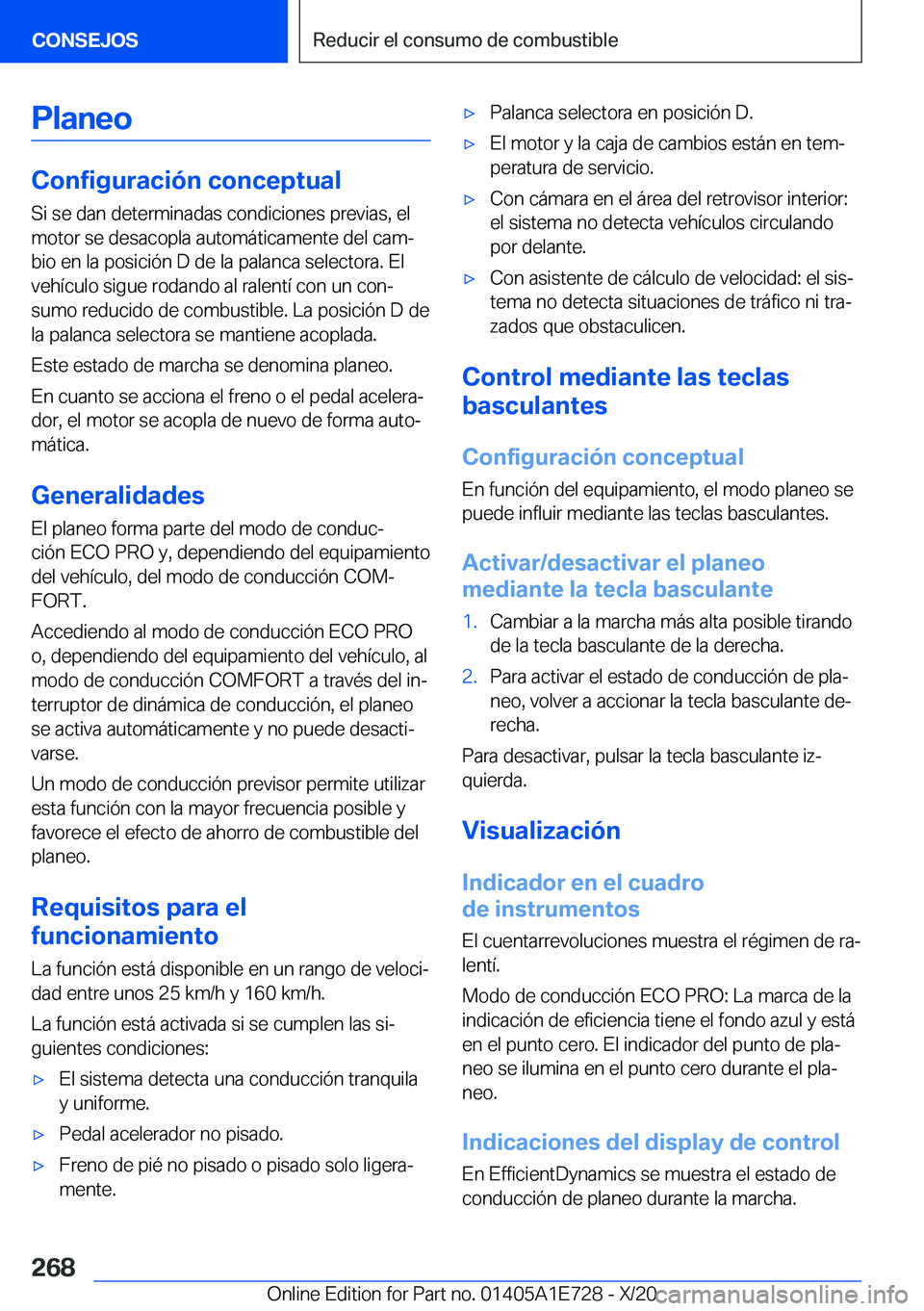 BMW X2 2021  Manuales de Empleo (in Spanish) �P�l�a�n�e�o
�C�o�n�f�i�g�u�r�a�c�i�