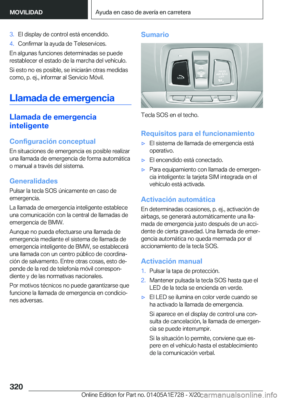 BMW X2 2021  Manuales de Empleo (in Spanish) �3�.�E�l��d�i�s�p�l�a�y��d�e��c�o�n�t�r�o�l��e�s�t�