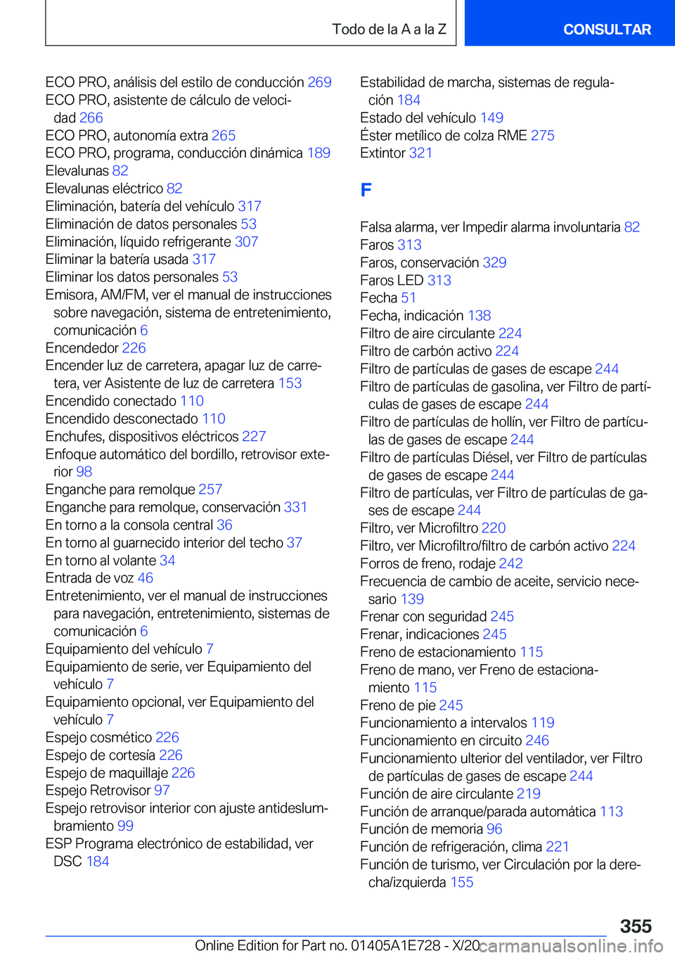 BMW X2 2021  Manuales de Empleo (in Spanish) �E�C�O��P�R�O�,��a�n�
