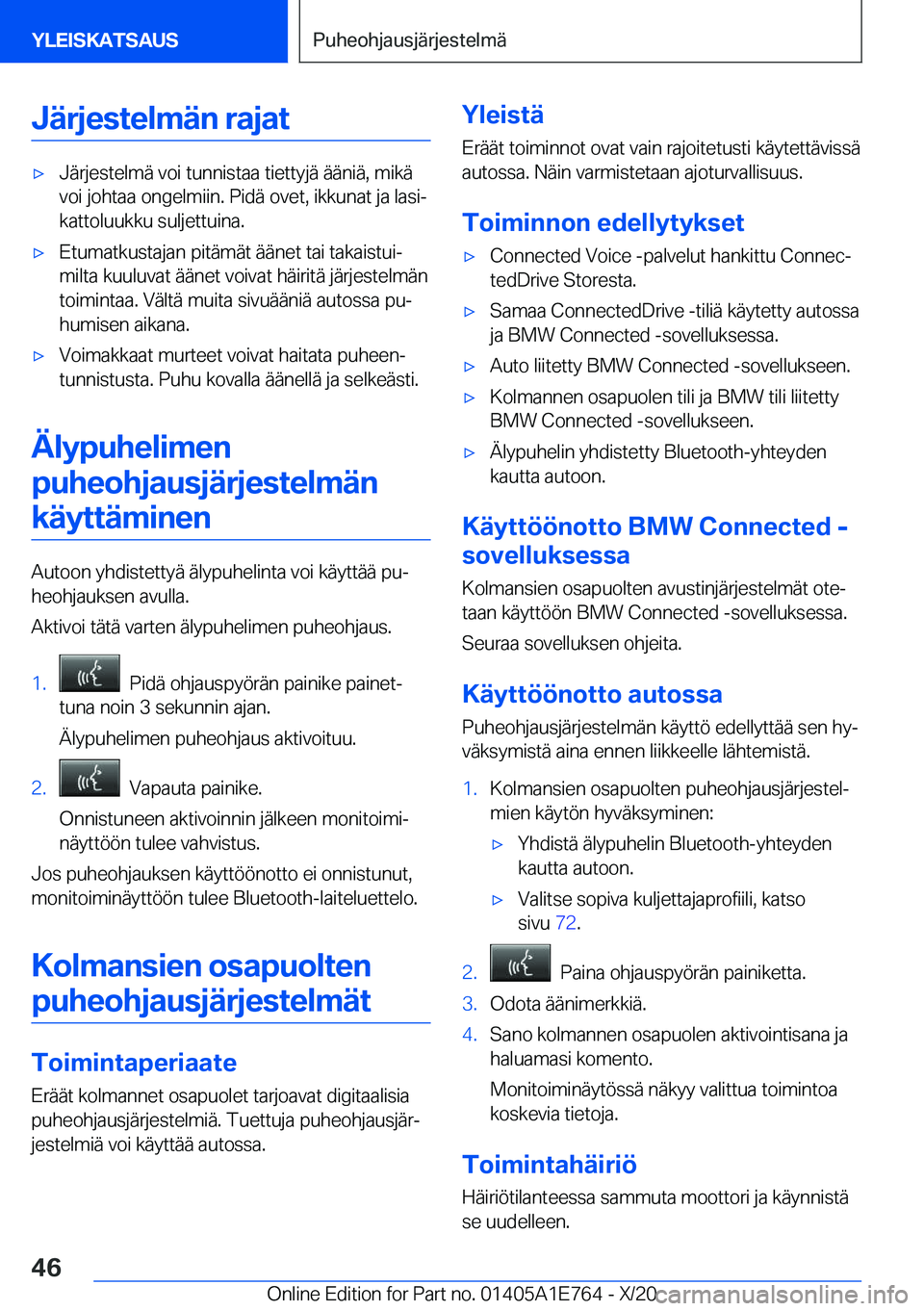 BMW X2 2021  Omistajan Käsikirja (in Finnish) �J�
