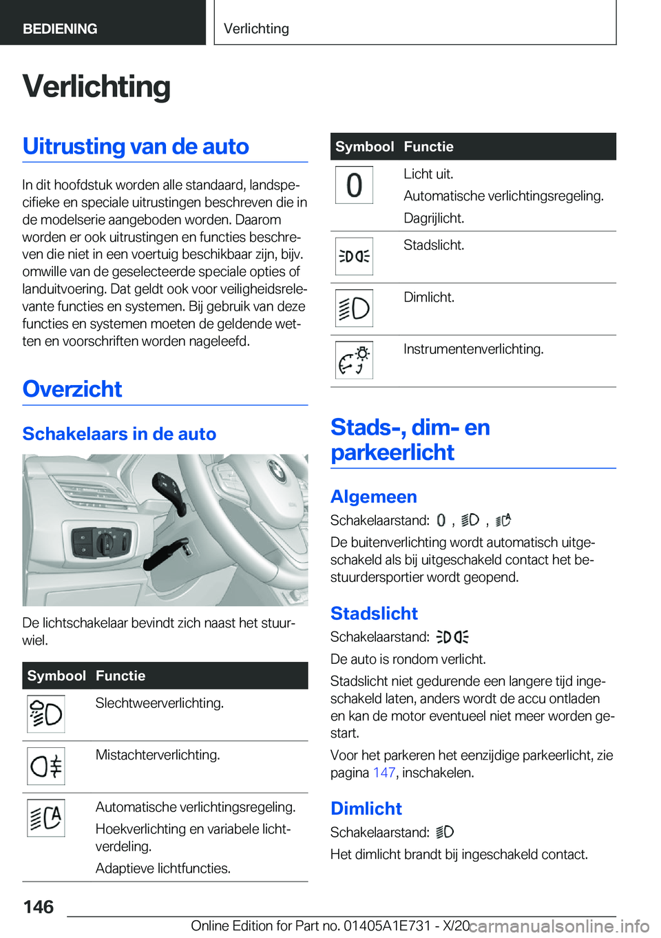 BMW X2 2021  Instructieboekjes (in Dutch) �V�e�r�l�i�c�h�t�i�n�g�U�i�t�r�u�s�t�i�n�g��v�a�n��d�e��a�u�t�o
�I�n��d�i�t��h�o�o�f�d�s�t�u�k��w�o�r�d�e�n��a�l�l�e��s�t�a�n�d�a�a�r�d�,��l�a�n�d�s�p�ej�c�i�f�i�e�k�e��e�n��s�p�e�c�i�a�l�