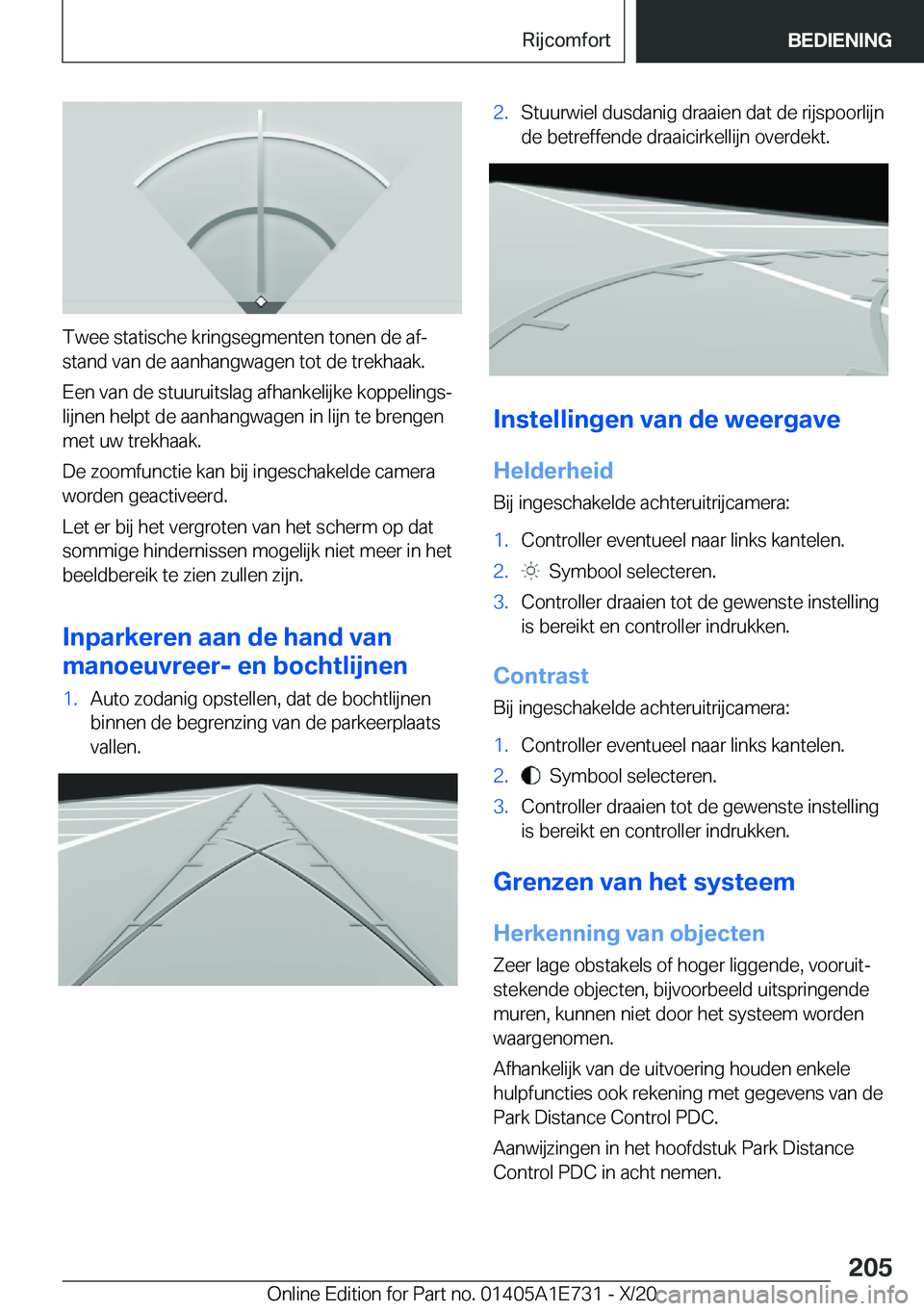 BMW X2 2021  Instructieboekjes (in Dutch) �T�w�e�e��s�t�a�t�i�s�c�h�e��k�r�i�n�g�s�e�g�m�e�n�t�e�n��t�o�n�e�n��d�e��a�fj
�s�t�a�n�d��v�a�n��d�e��a�a�n�h�a�n�g�w�a�g�e�n��t�o�t��d�e��t�r�e�k�h�a�a�k�.
�E�e�n��v�a�n��d�e��s�t�u�u