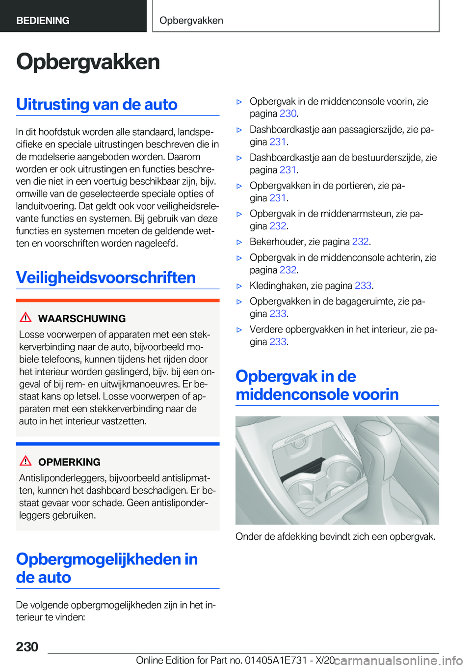 BMW X2 2021  Instructieboekjes (in Dutch) �O�p�b�e�r�g�v�a�k�k�e�n�U�i�t�r�u�s�t�i�n�g��v�a�n��d�e��a�u�t�o
�I�n��d�i�t��h�o�o�f�d�s�t�u�k��w�o�r�d�e�n��a�l�l�e��s�t�a�n�d�a�a�r�d�,��l�a�n�d�s�p�ej�c�i�f�i�e�k�e��e�n��s�p�e�c�i�a�