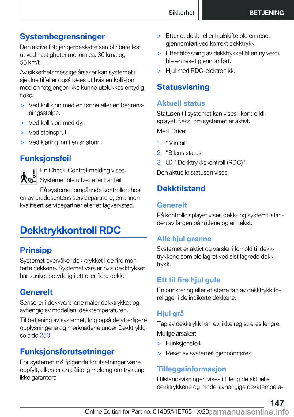 BMW X2 2021  InstruksjonsbØker (in Norwegian) �S�y�s�t�e�m�b�e�g�r�e�n�s�n�i�n�g�e�r�D�e�n��a�k�t�i�v�e��f�o�t�g�j�e�n�g�e�r�b�e�s�k�y�t�t�e�l�s�e�n��b�l�i�r��b�a�r�e��l�