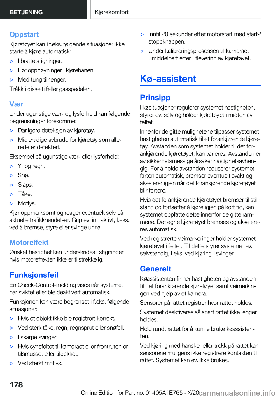 BMW X2 2021  InstruksjonsbØker (in Norwegian) �O�p�p�s�t�a�r�t
�K�j�