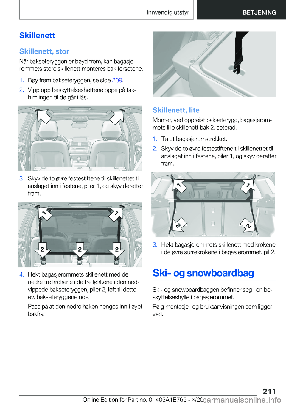 BMW X2 2021  InstruksjonsbØker (in Norwegian) �S�k�i�l�l�e�n�e�t�t
�S�k�i�l�l�e�n�e�t�t�,��s�t�o�r �N�å�r��b�a�k�s�e�t�e�r�y�g�g�e�n��e�r��b�