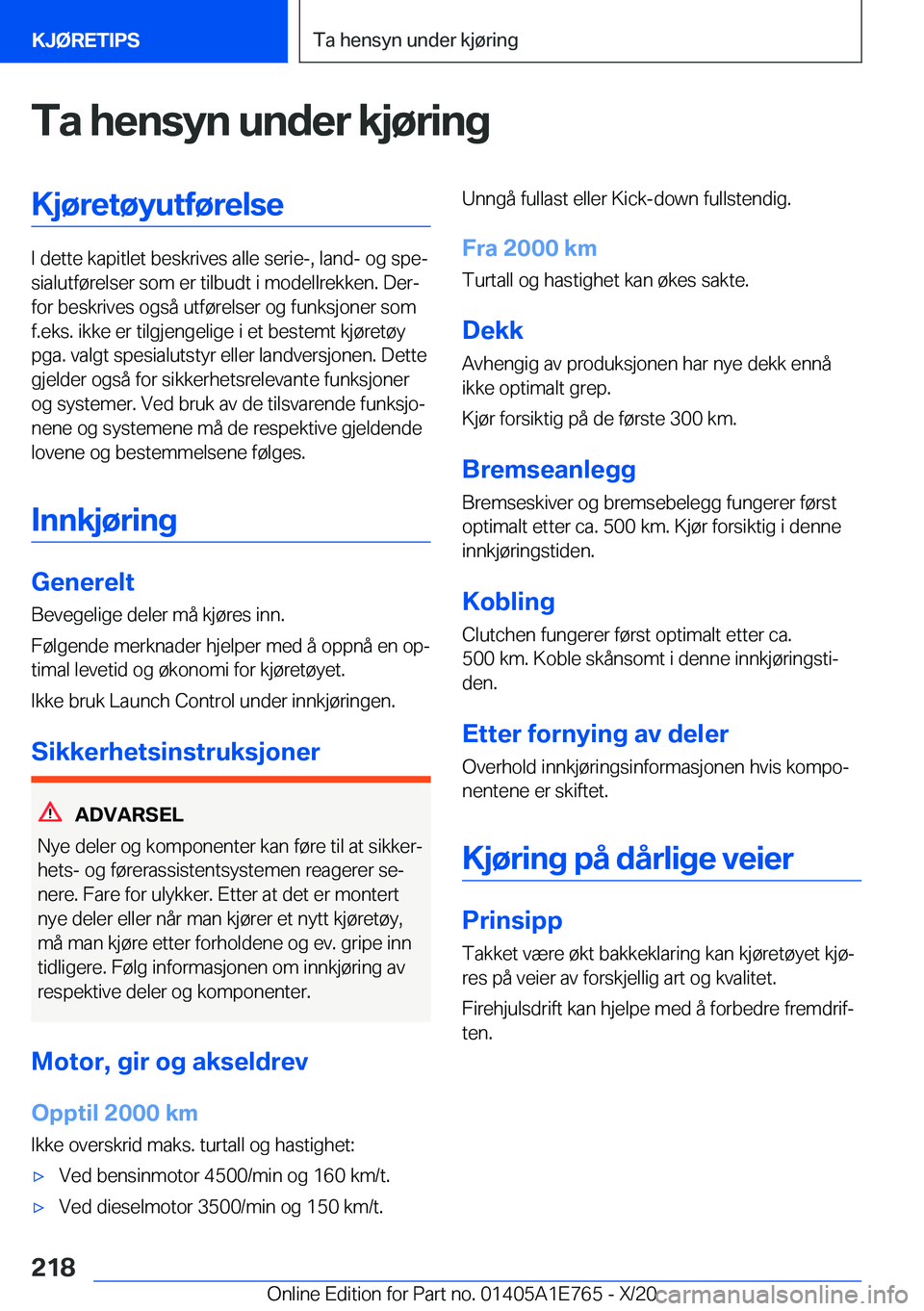 BMW X2 2021  InstruksjonsbØker (in Norwegian) �T�a��h�e�n�s�y�n��u�n�d�e�r��k�j�