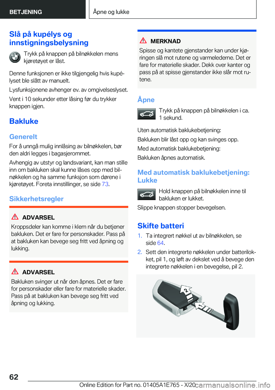 BMW X2 2021  InstruksjonsbØker (in Norwegian) �S�l�å��p�å��k�u�p�