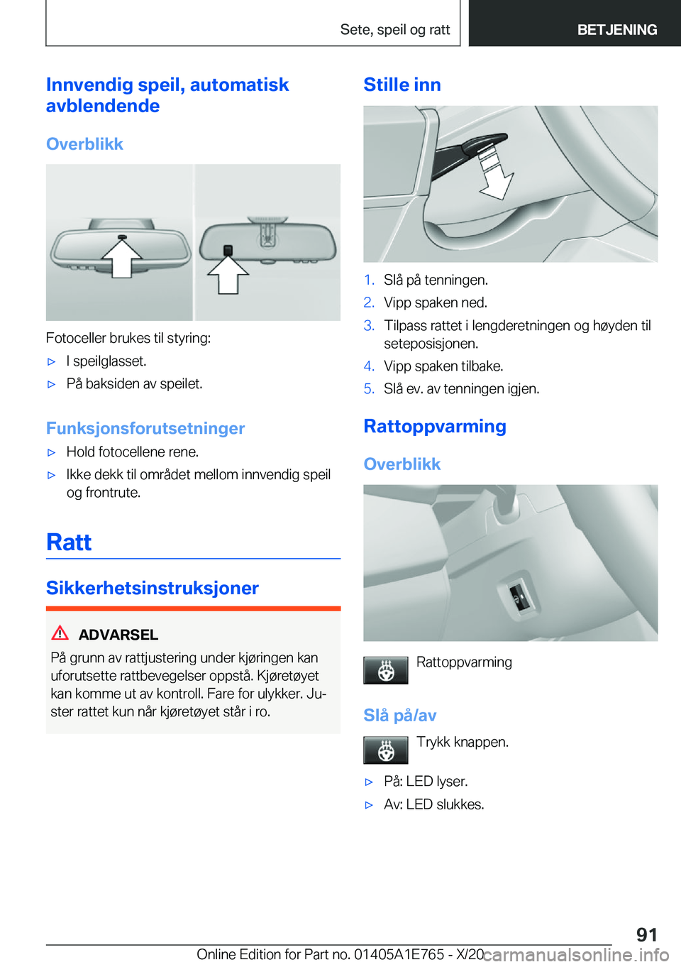 BMW X2 2021  InstruksjonsbØker (in Norwegian) �I�n�n�v�e�n�d�i�g��s�p�e�i�l�,��a�u�t�o�m�a�t�i�s�k
�a�v�b�l�e�n�d�e�n�d�e
�O�v�e�r�b�l�i�k�k
�F�o�t�o�c�e�l�l�e�r��b�r�u�k�e�s��t�i�l��s�t�y�r�i�n�g�:
x�I��s�p�e�i�l�g�l�a�s�s�e�t�.x�P�å��