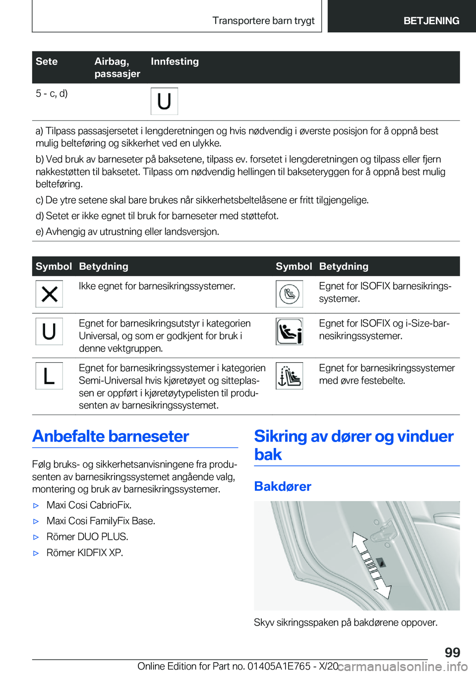 BMW X2 2021  InstruksjonsbØker (in Norwegian) �S�e�t�e�A�i�r�b�a�g�,
�p�a�s�s�a�s�j�e�r�I�n�n�f�e�s�t�i�n�g�5��-��c�,��d�)�a�)��T�i�l�p�a�s�s��p�a�s�s�a�s�j�e�r�s�e�t�e�t��i��l�e�n�g�d�e�r�e�t�n�i�n�g�e�n��o�g��h�v�i�s��n�