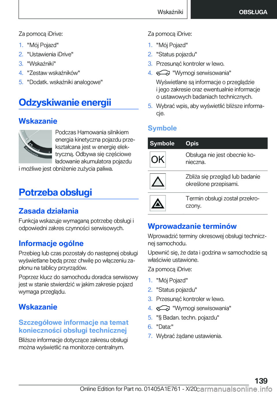 BMW X2 2021  Instrukcja obsługi (in Polish) �Z�a��p�o�m�o�c�