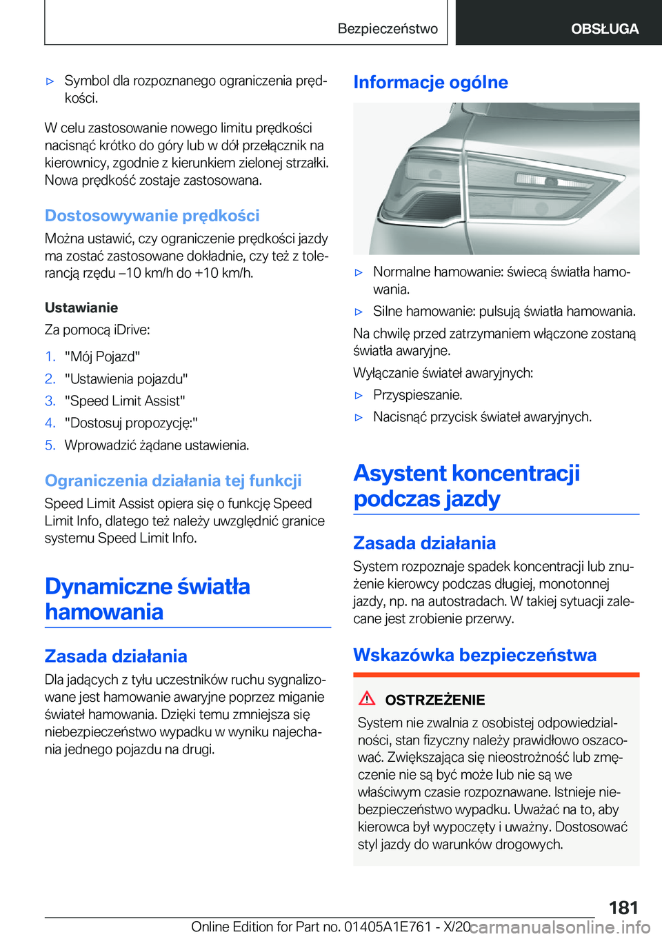 BMW X2 2021  Instrukcja obsługi (in Polish) 'x�S�y�m�b�o�l��d�l�a��r�o�z�p�o�z�n�a�n�e�g�o��o�g�r�a�n�i�c�z�e�n�i�a��p�r�