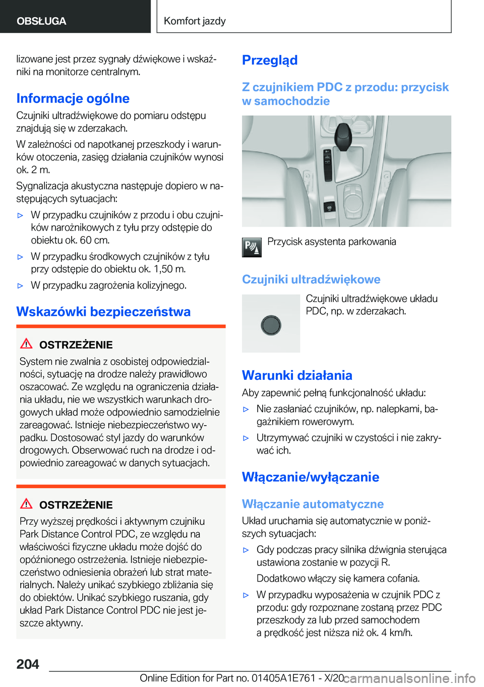 BMW X2 2021  Instrukcja obsługi (in Polish) �l�i�z�o�w�a�n�e��j�e�s�t��p�r�z�e�z��s�y�g�n�a�ł�y��d7�w�i�