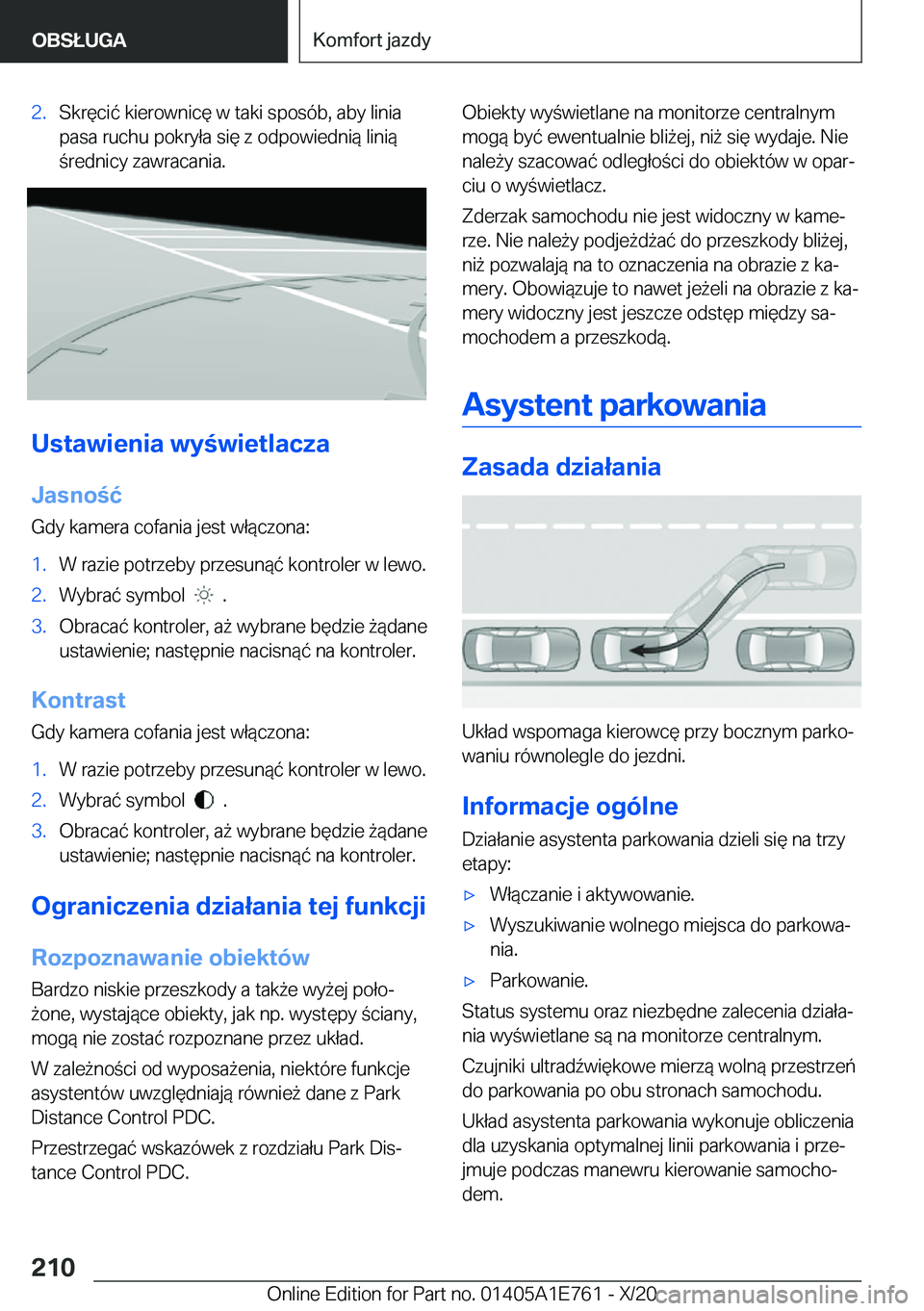 BMW X2 2021  Instrukcja obsługi (in Polish) �2�.�S�k�r�