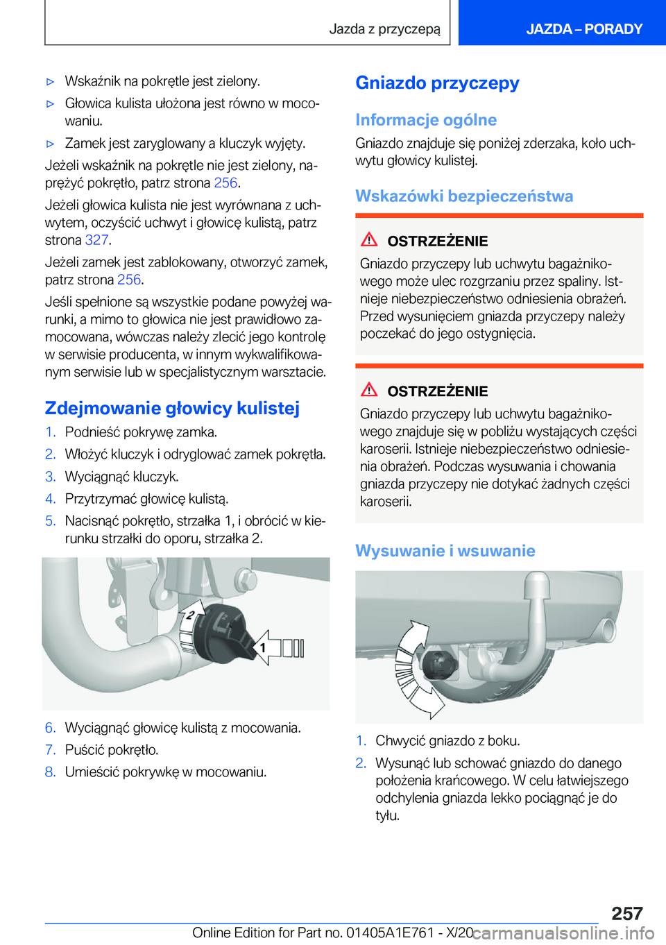 BMW X2 2021  Instrukcja obsługi (in Polish) 'x�W�s�k�a7�n�i�k��n�a��p�o�k�r�