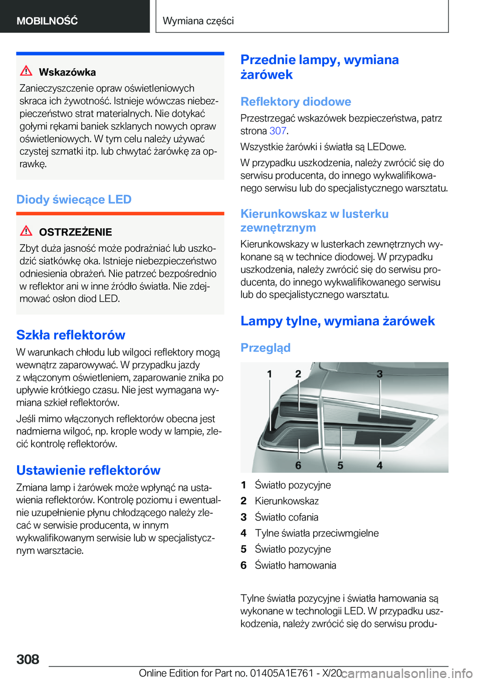 BMW X2 2021  Instrukcja obsługi (in Polish) �W�s�k�a�z�