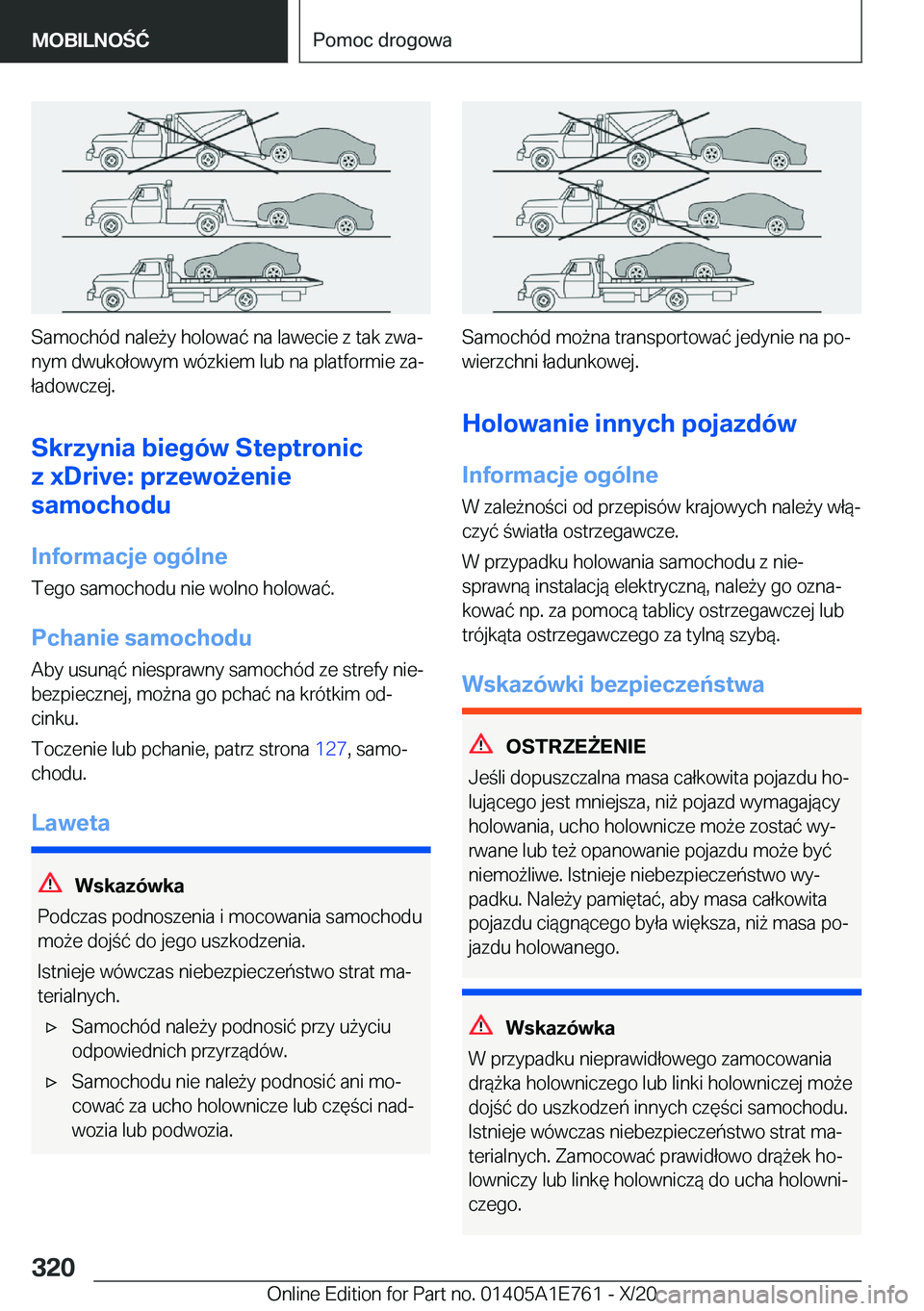BMW X2 2021  Instrukcja obsługi (in Polish) �S�a�m�o�c�h�