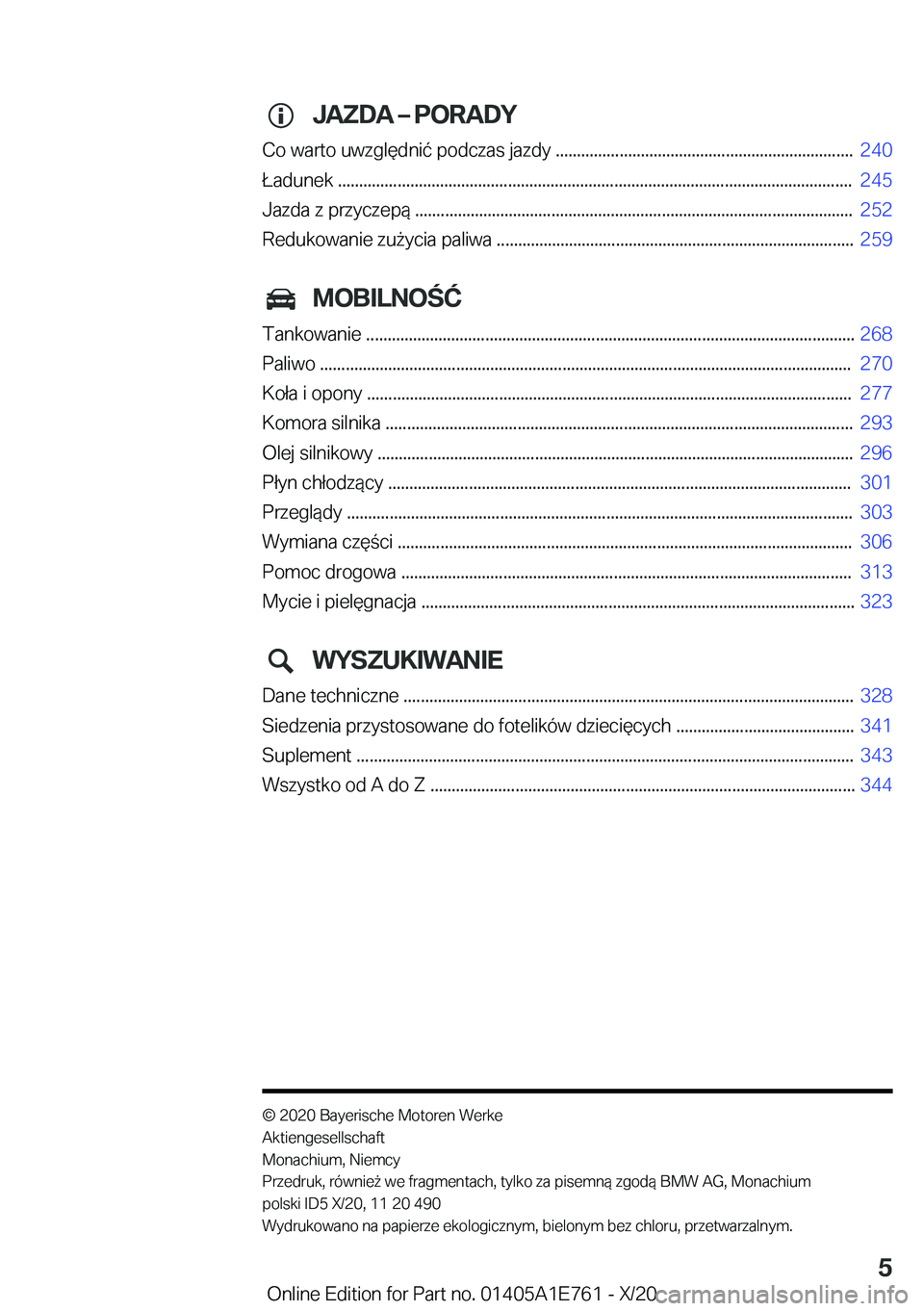 BMW X2 2021  Instrukcja obsługi (in Polish) �J�A�Z�D�A�m��P�O�R�A�D�Y
�C�o��w�a�r�t�o��u�w�z�g�l�