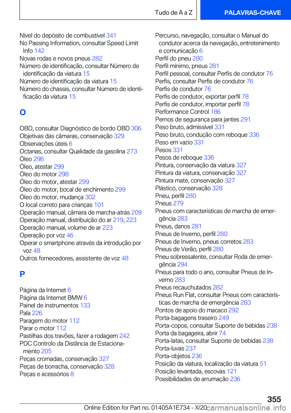 BMW X2 2021  Manual do condutor (in Portuguese) �N�