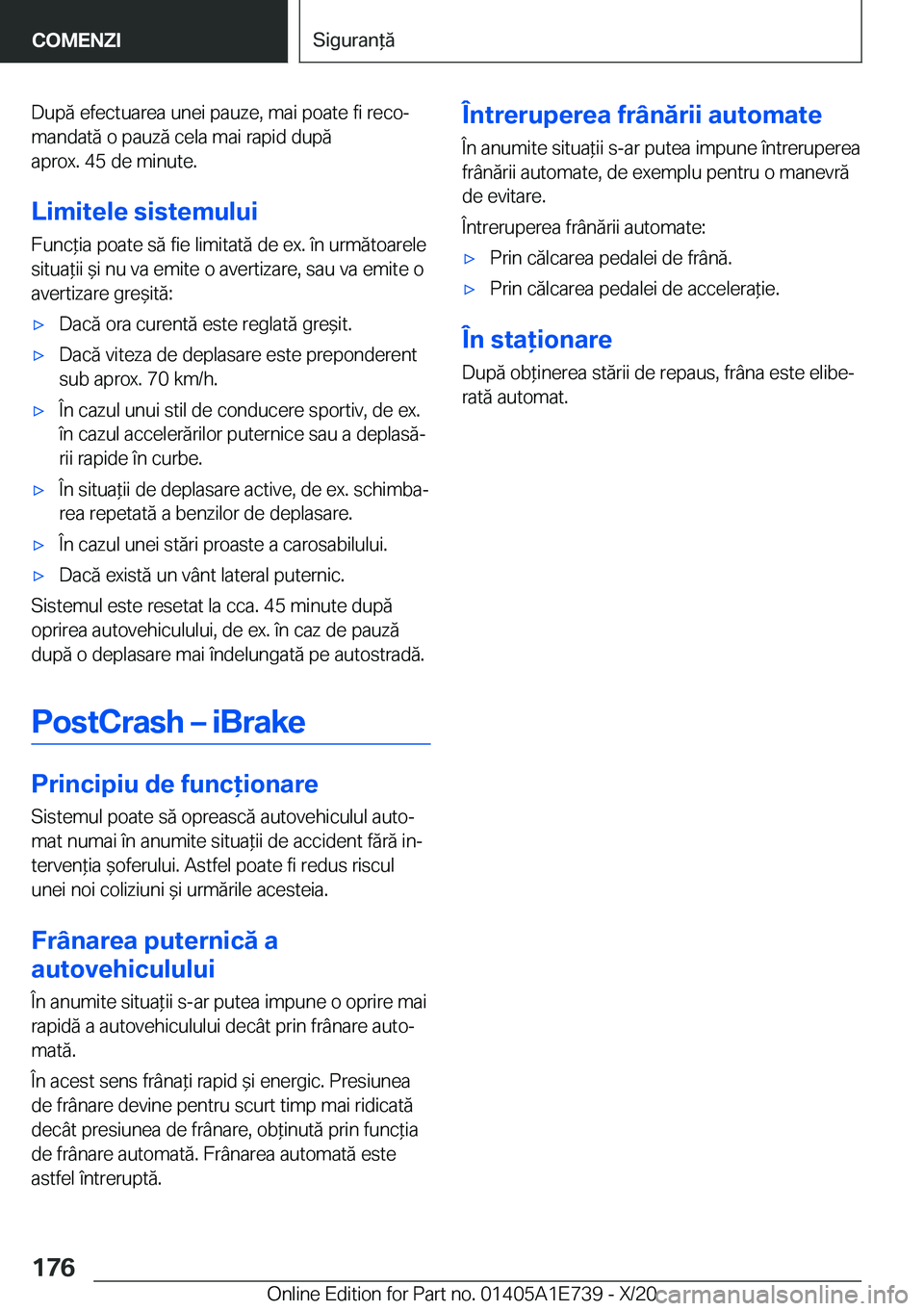 BMW X2 2021  Ghiduri De Utilizare (in Romanian) �D�u�p�