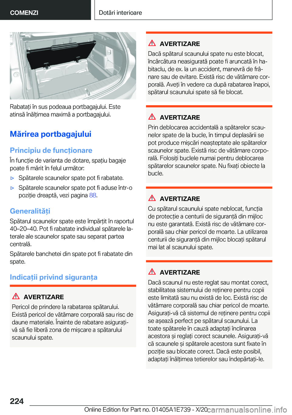 BMW X2 2021  Ghiduri De Utilizare (in Romanian) �R�a�b�a�t�a*�i��