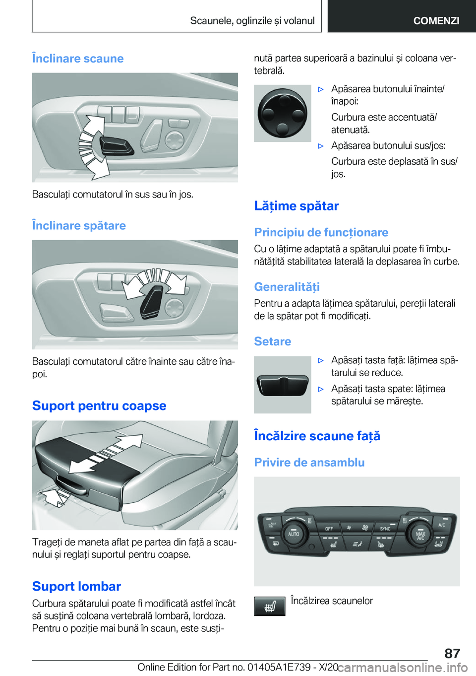 BMW X2 2021  Ghiduri De Utilizare (in Romanian) �