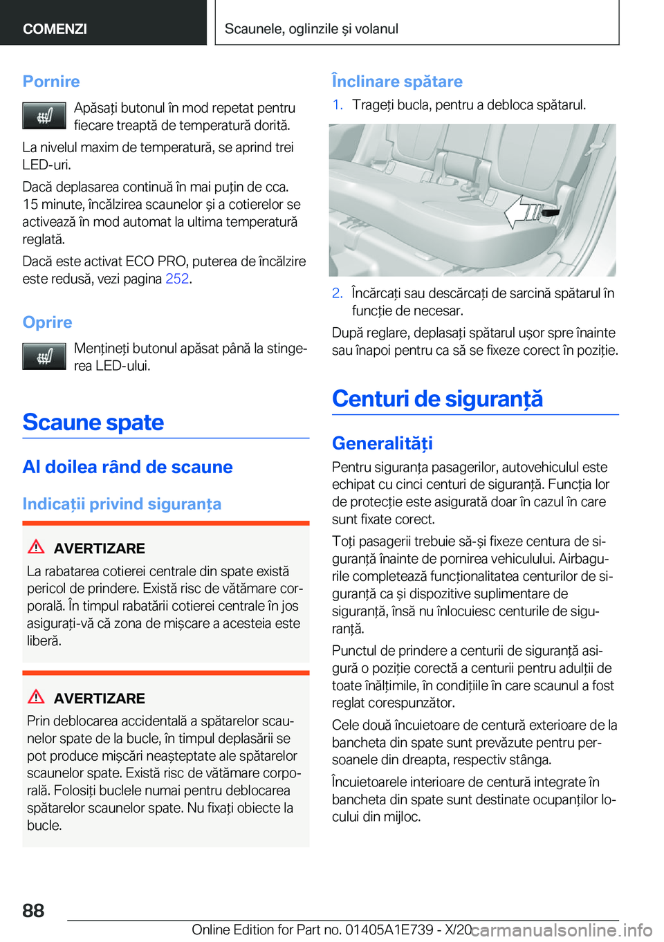 BMW X2 2021  Ghiduri De Utilizare (in Romanian) �P�o�r�n�i�r�e�A�p�
