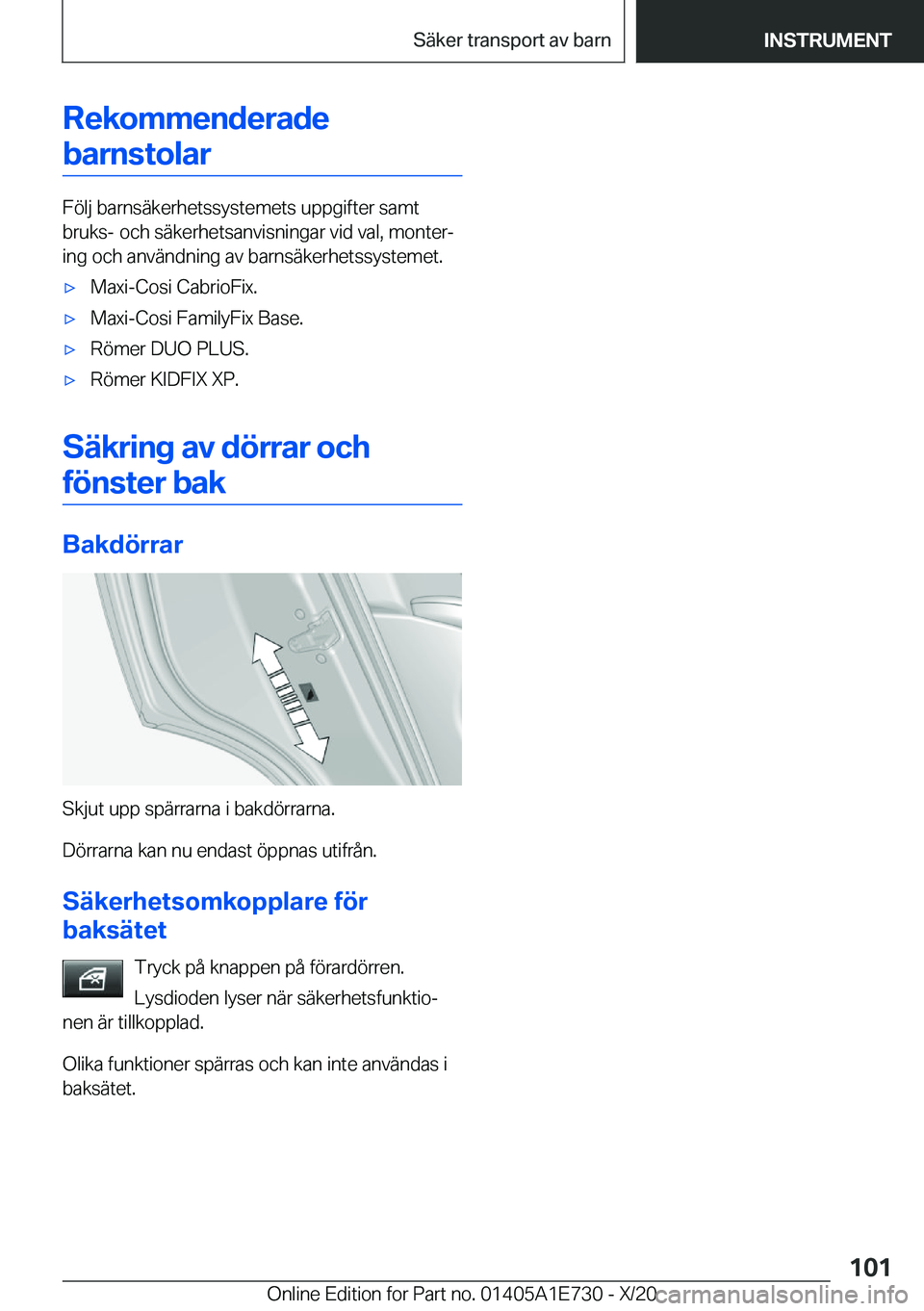 BMW X2 2021  InstruktionsbÖcker (in Swedish) �R�e�k�o�m�m�e�n�d�e�r�a�d�e�b�a�r�n�s�t�o�l�a�r
�F�