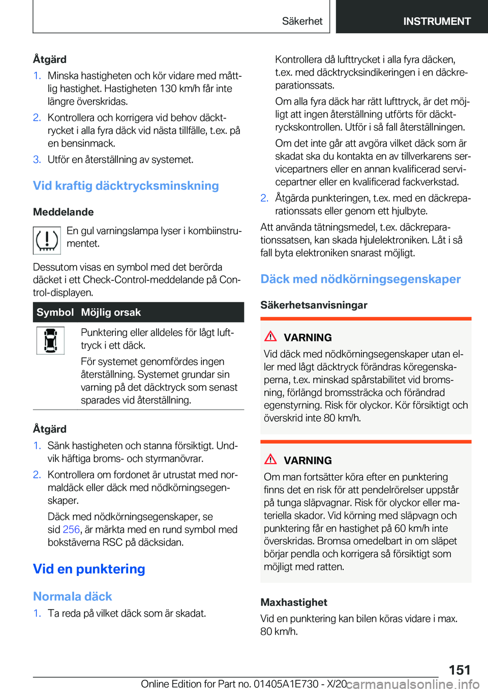 BMW X2 2021  InstruktionsbÖcker (in Swedish) �Å�t�g�ä�r�d�1�.�M�i�n�s�k�a��h�a�s�t�i�g�h�e�t�e�n��o�c�h��k�