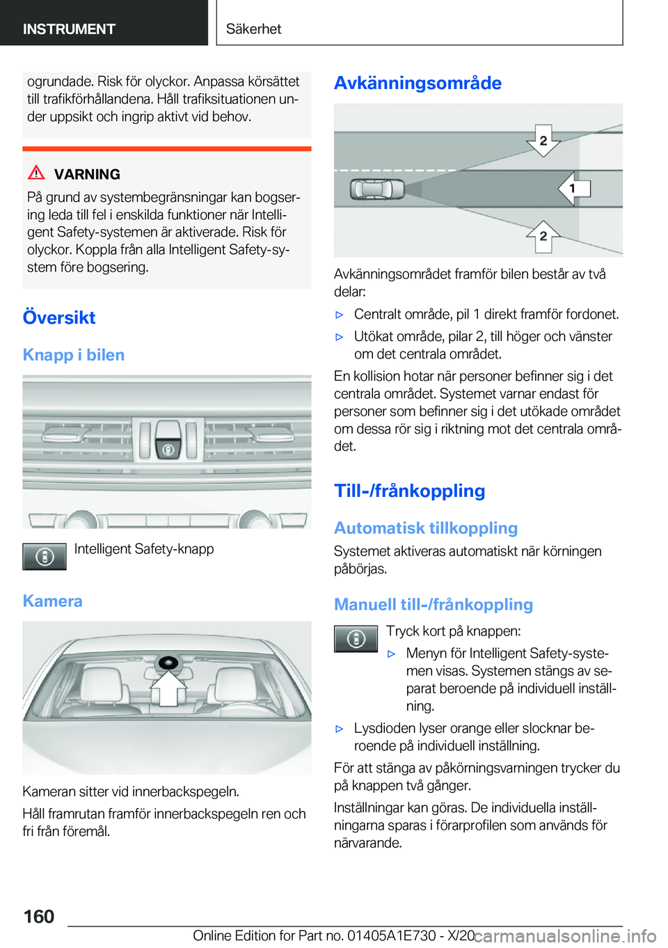 BMW X2 2021  InstruktionsbÖcker (in Swedish) �o�g�r�u�n�d�a�d�e�.��R�i�s�k��f�