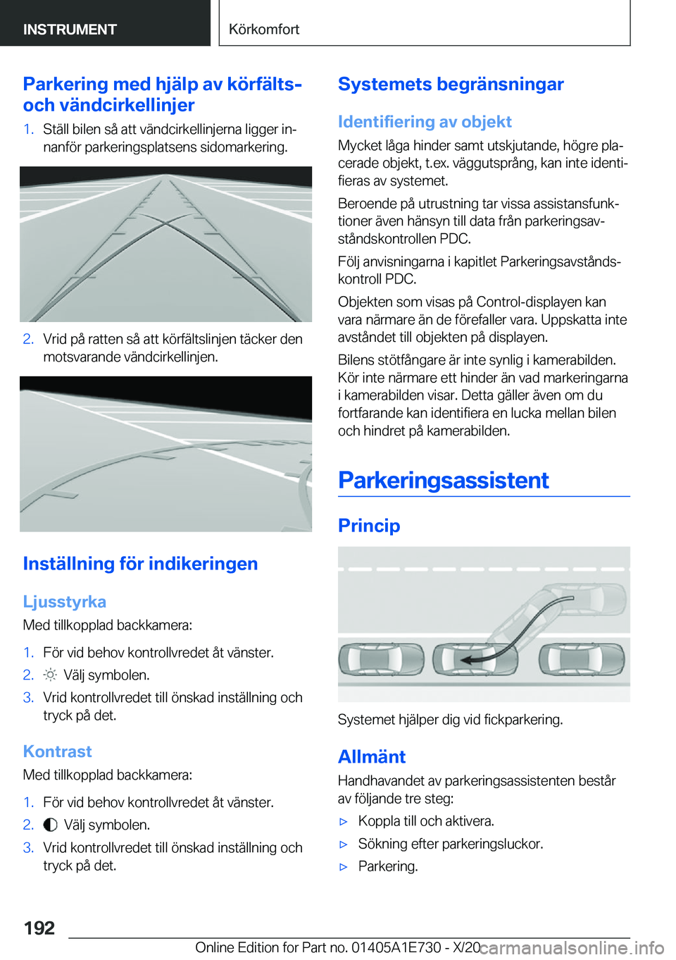 BMW X2 2021  InstruktionsbÖcker (in Swedish) �P�a�r�k�e�r�i�n�g��m�e�d��h�j�ä�l�p��a�v��k�