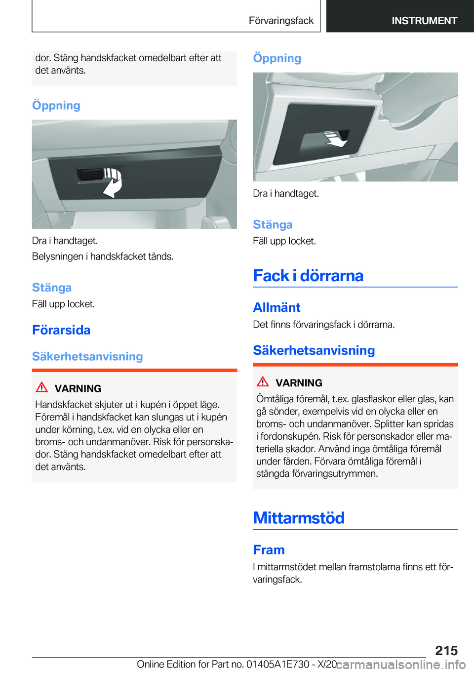 BMW X2 2021  InstruktionsbÖcker (in Swedish) �d�o�r�.��S�t�ä�n�g��h�a�n�d�s�k�f�a�c�k�e�t��o�m�e�d�e�l�b�a�r�t��e�f�t�e�r��a�t�t
�d�e�t��a�n�v�ä�n�t�s�.
�