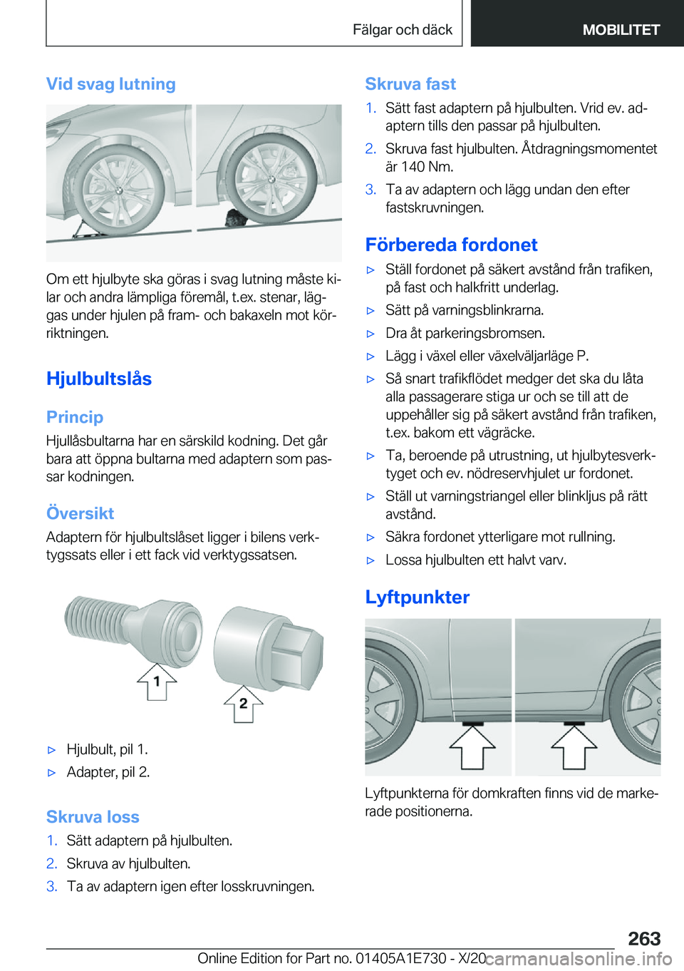 BMW X2 2021  InstruktionsbÖcker (in Swedish) �V�i�d��s�v�a�g��l�u�t�n�i�n�g
�O�m��e�t�t��h�j�u�l�b�y�t�e��s�k�a��g�