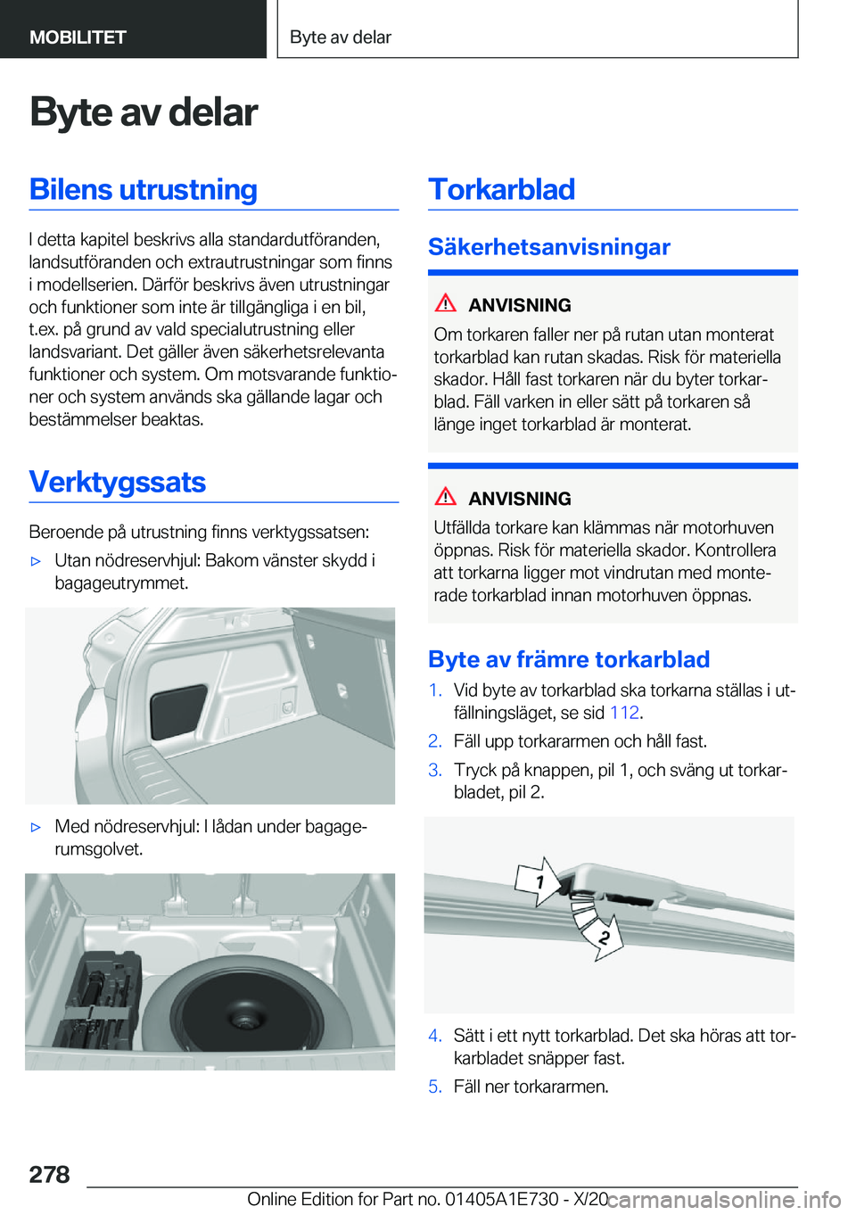 BMW X2 2021  InstruktionsbÖcker (in Swedish) �B�y�t�e��a�v��d�e�l�a�r�B�i�l�e�n�s��u�t�r�u�s�t�n�i�n�g
�I��d�e�t�t�a��k�a�p�i�t�e�l��b�e�s�k�r�i�v�s��a�l�l�a��s�t�a�n�d�a�r�d�u�t�f�