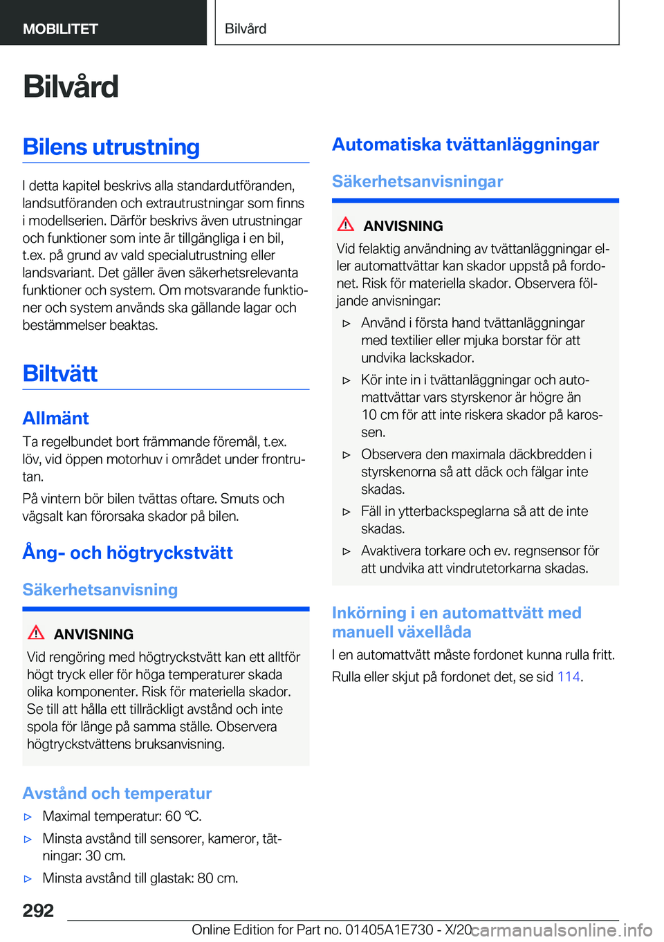 BMW X2 2021  InstruktionsbÖcker (in Swedish) �B�i�l�v�å�r�d�B�i�l�e�n�s��u�t�r�u�s�t�n�i�n�g
�I��d�e�t�t�a��k�a�p�i�t�e�l��b�e�s�k�r�i�v�s��a�l�l�a��s�t�a�n�d�a�r�d�u�t�f�