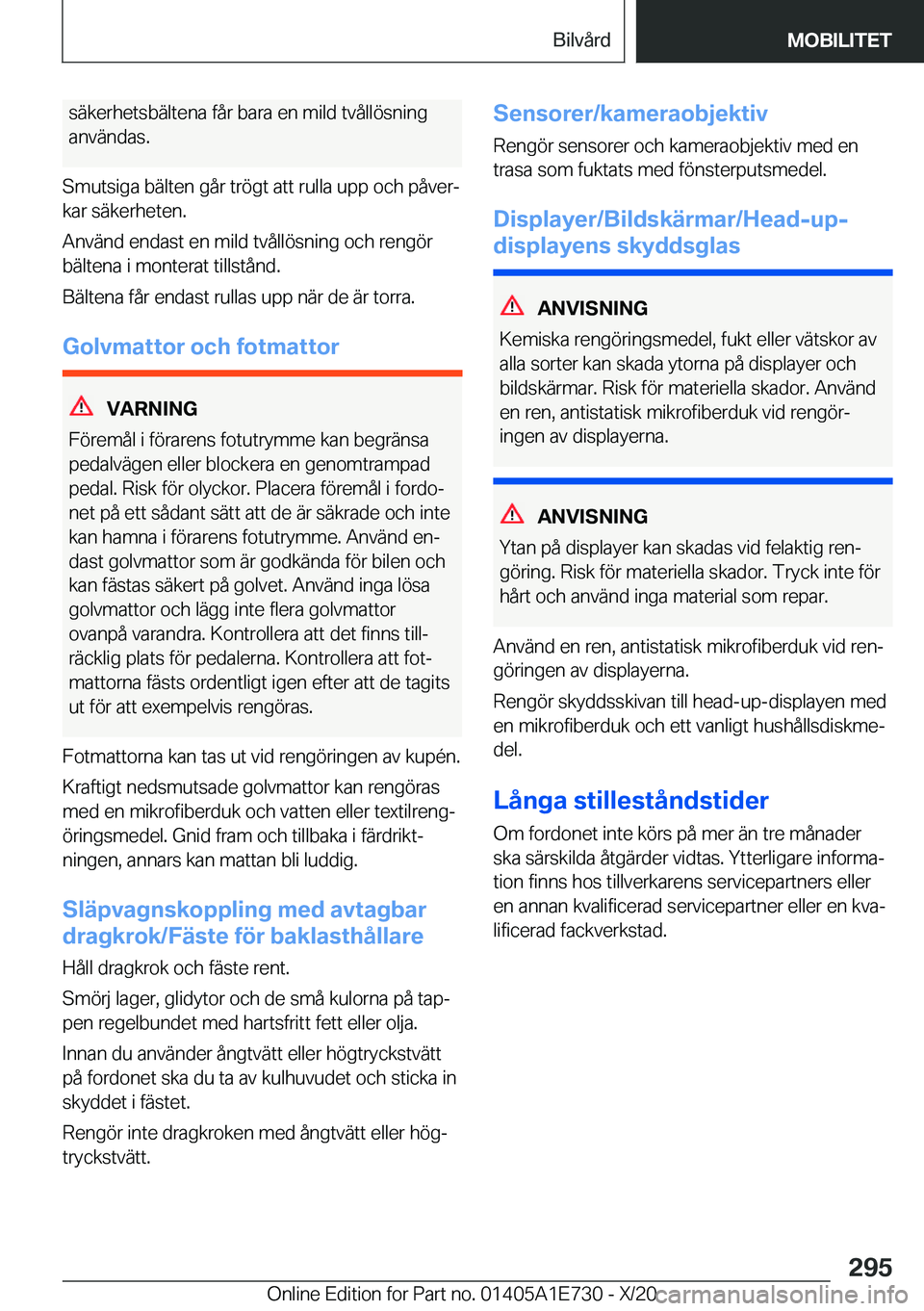 BMW X2 2021  InstruktionsbÖcker (in Swedish) �s�ä�k�e�r�h�e�t�s�b�ä�l�t�e�n�a��f�å�r��b�a�r�a��e�n��m�i�l�d��t�v�å�l�l�