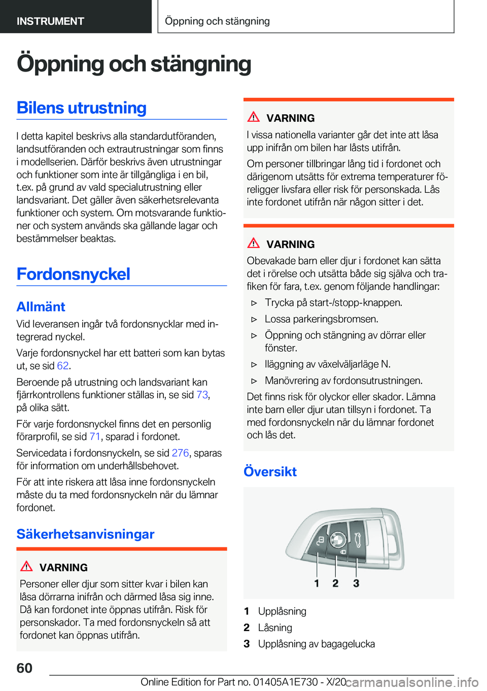 BMW X2 2021  InstruktionsbÖcker (in Swedish) �