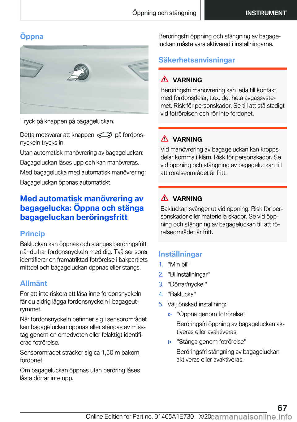 BMW X2 2021  InstruktionsbÖcker (in Swedish) �