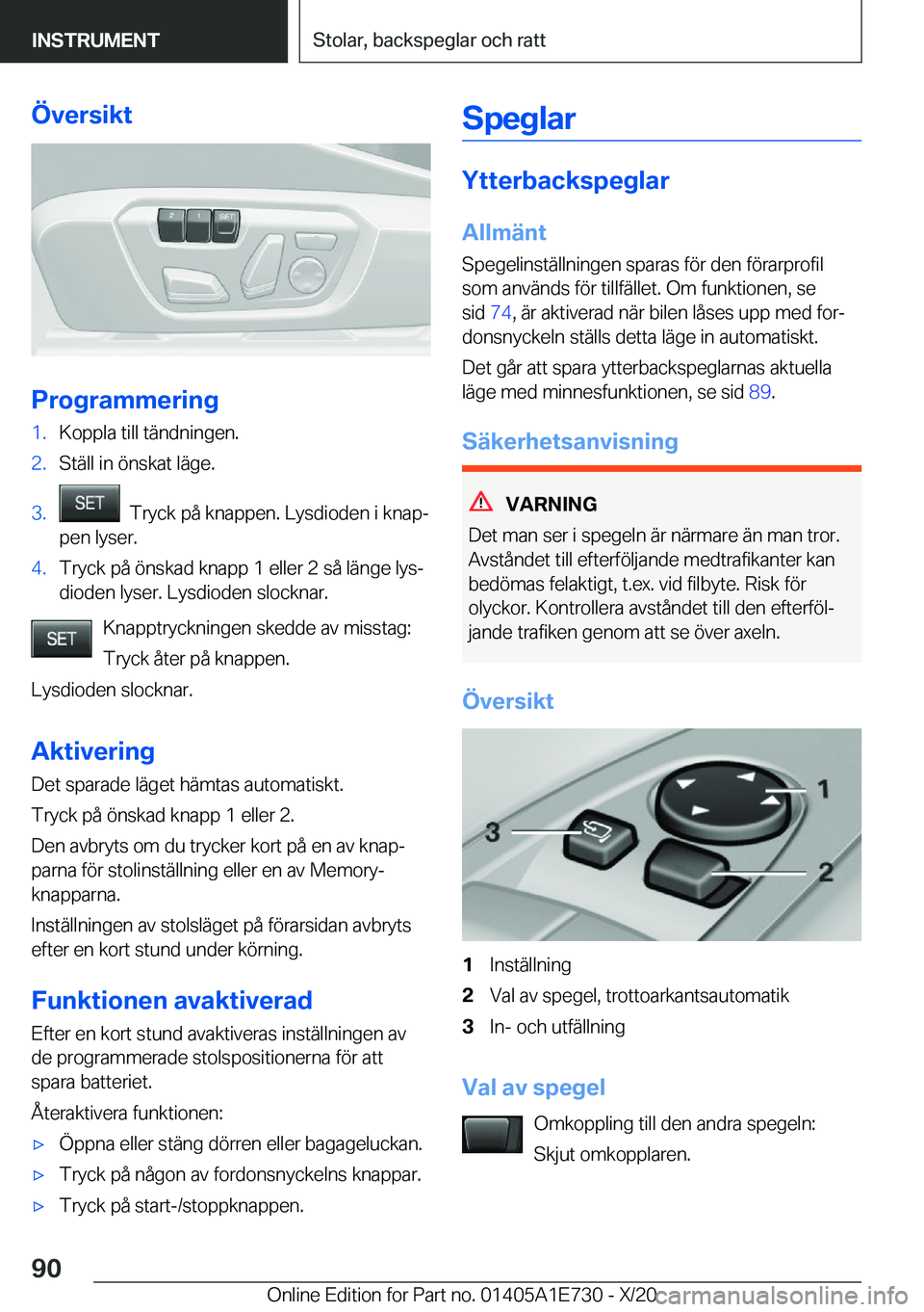 BMW X2 2021  InstruktionsbÖcker (in Swedish) �