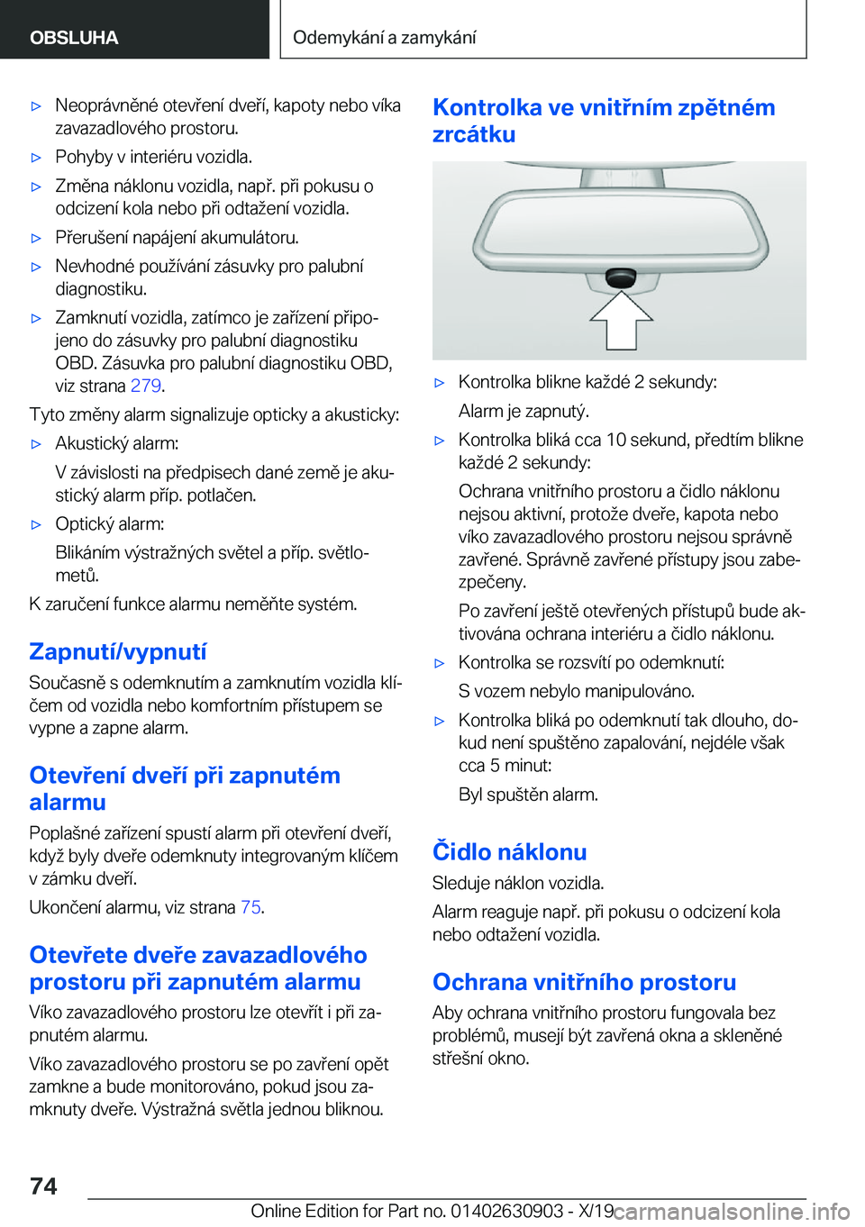 BMW X2 2020  Návod na použití (in Czech) x�N�e�o�p�r�