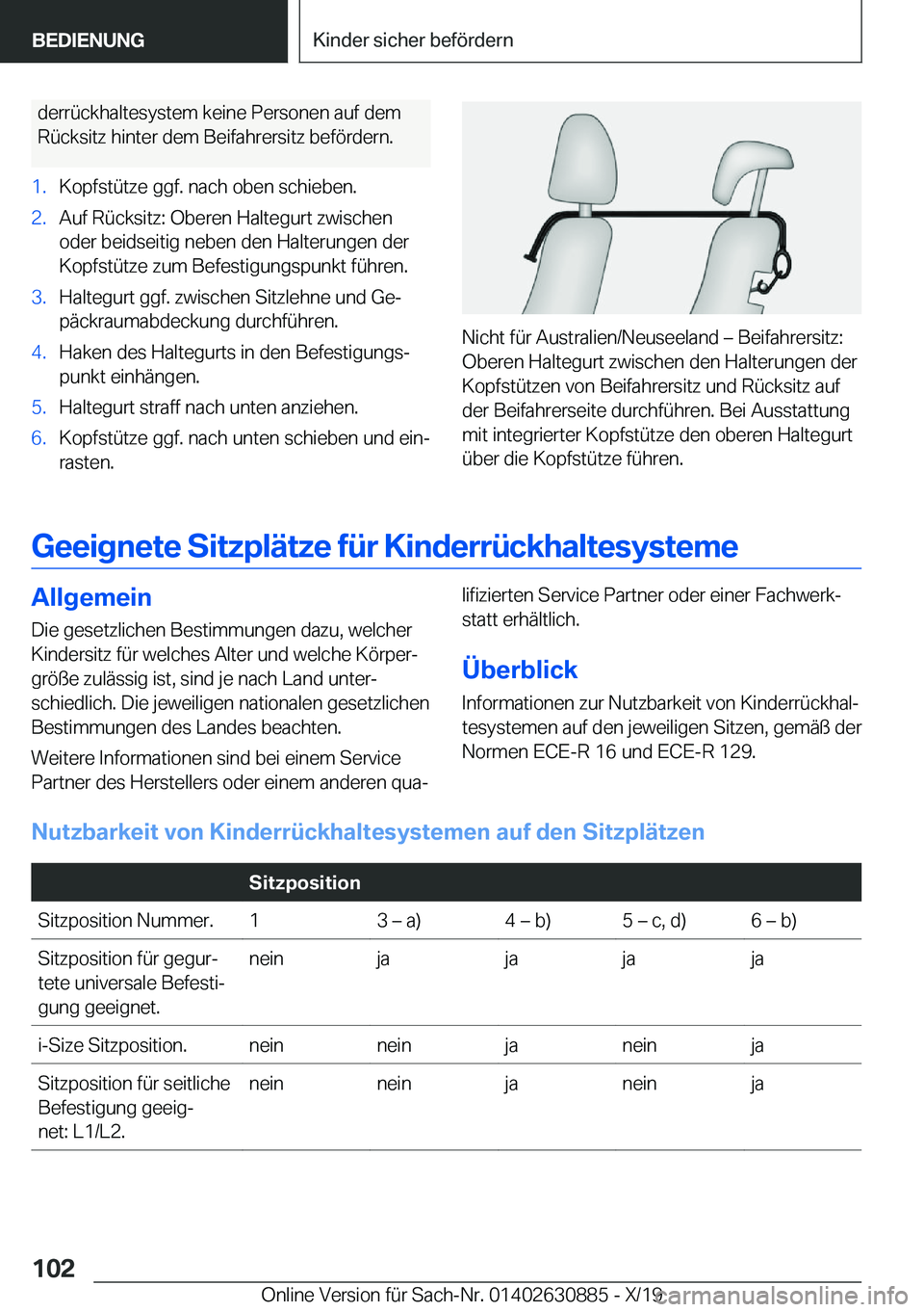 BMW X2 2020  Betriebsanleitungen (in German) �d�e�r�r�