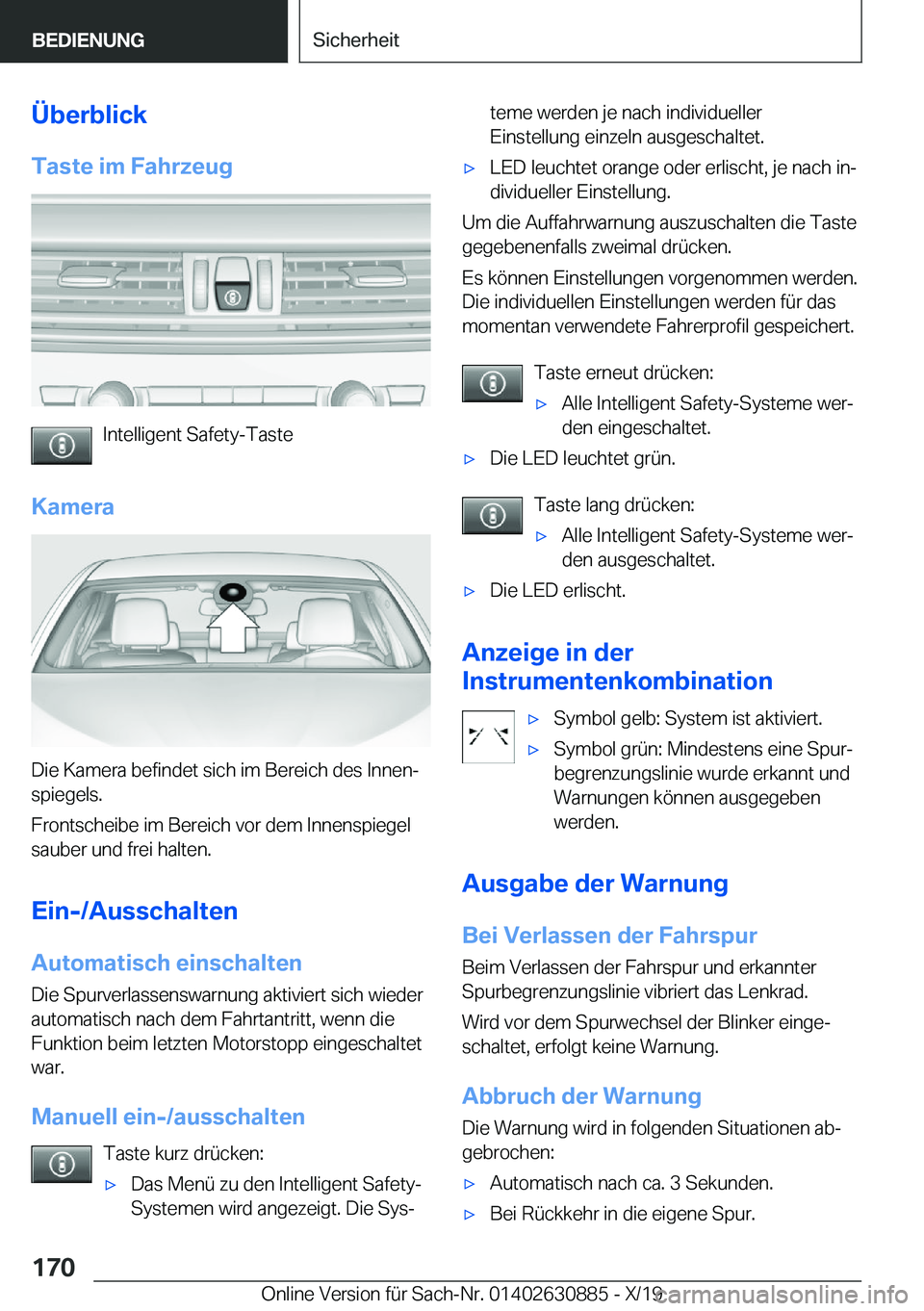 BMW X2 2020  Betriebsanleitungen (in German) �