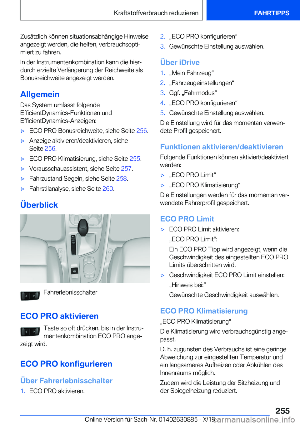 BMW X2 2020  Betriebsanleitungen (in German) �Z�u�s�