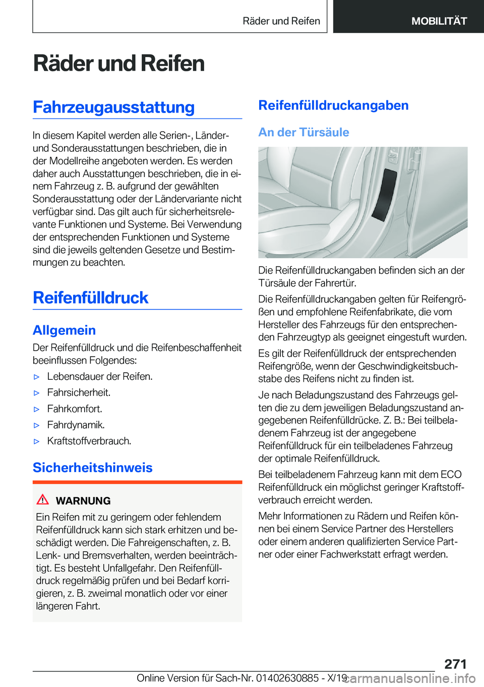 BMW X2 2020  Betriebsanleitungen (in German) �R�