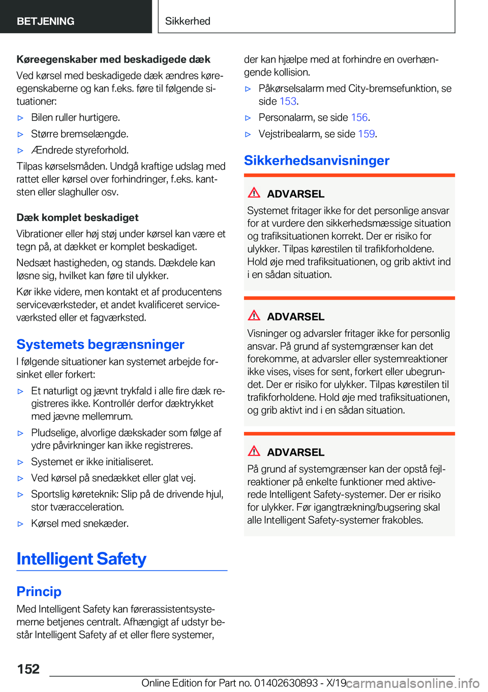 BMW X2 2020  InstruktionsbØger (in Danish) �K�