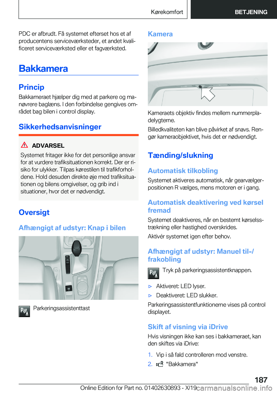 BMW X2 2020  InstruktionsbØger (in Danish) �P�D�C��e�r��a�f�b�r�u�d�t�.��F�å��s�y�s�t�e�m�e�t��e�f�t�e�r�s�e�t��h�o�s��e�t��a�f
�p�r�o�d�u�c�e�n�t�e�n�s��s�e�r�v�i�c�e�v�æ�r�k�s�t�e�d�e�r�,��e�t��a�n�d�e�t��k�v�a�l�ij
�f�i�c�e�r